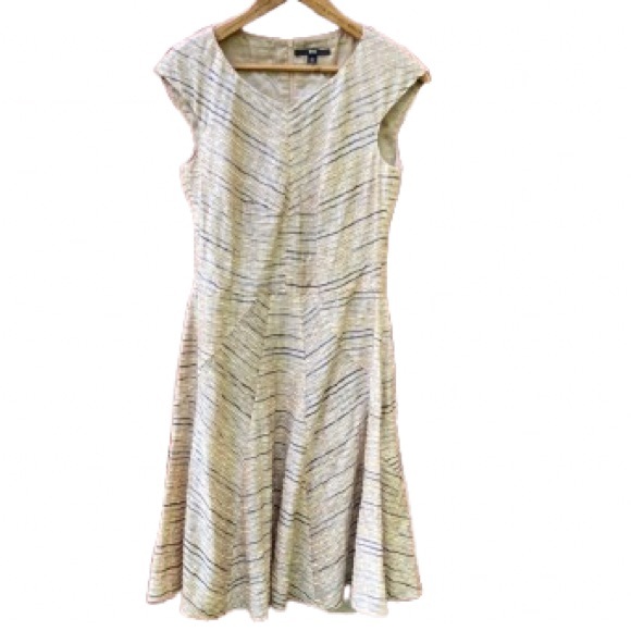 BOSS By Hugo Boss Silk Blend Cap Sleeve Fit & Flare Party Dress Women's  Size 6 - coffeafoods.com